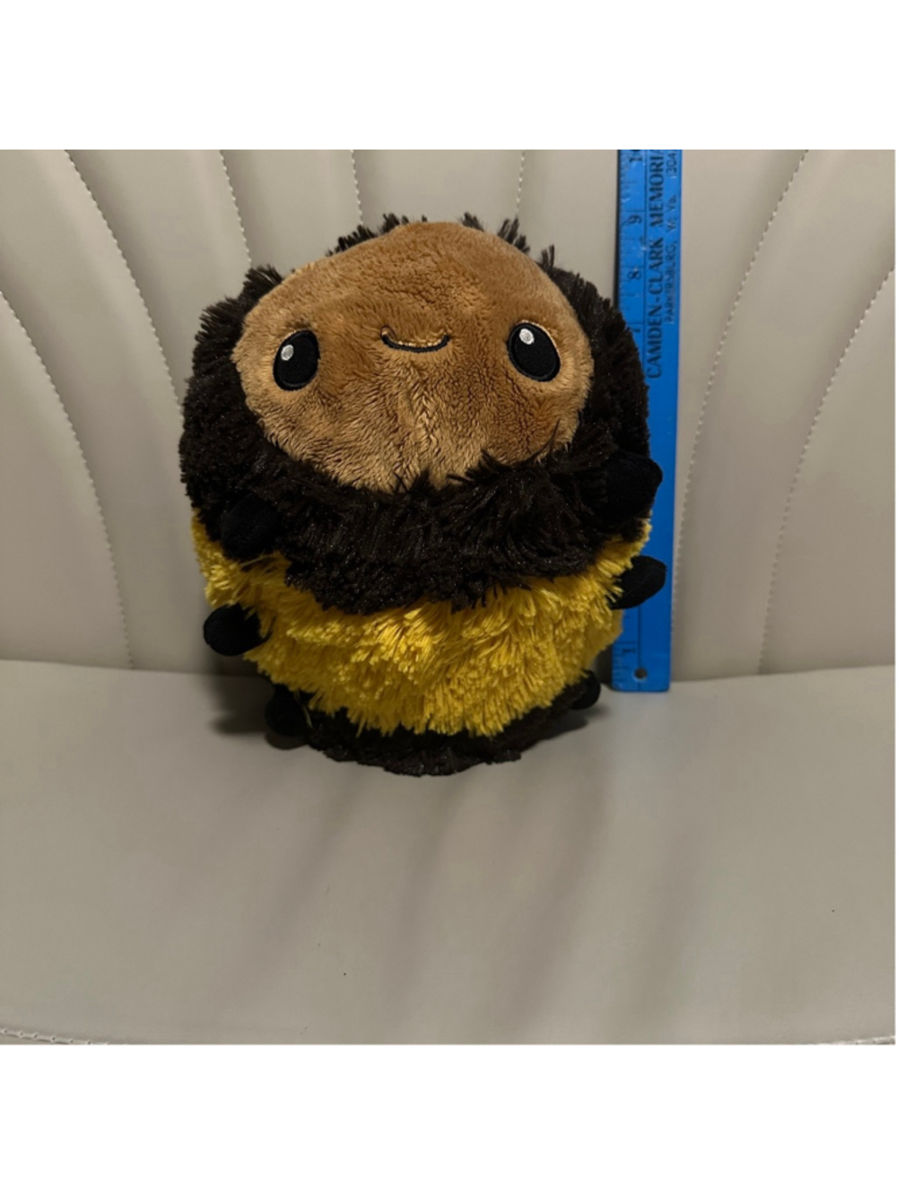 Squishable Bee Plush Toy Yellow Black One Size